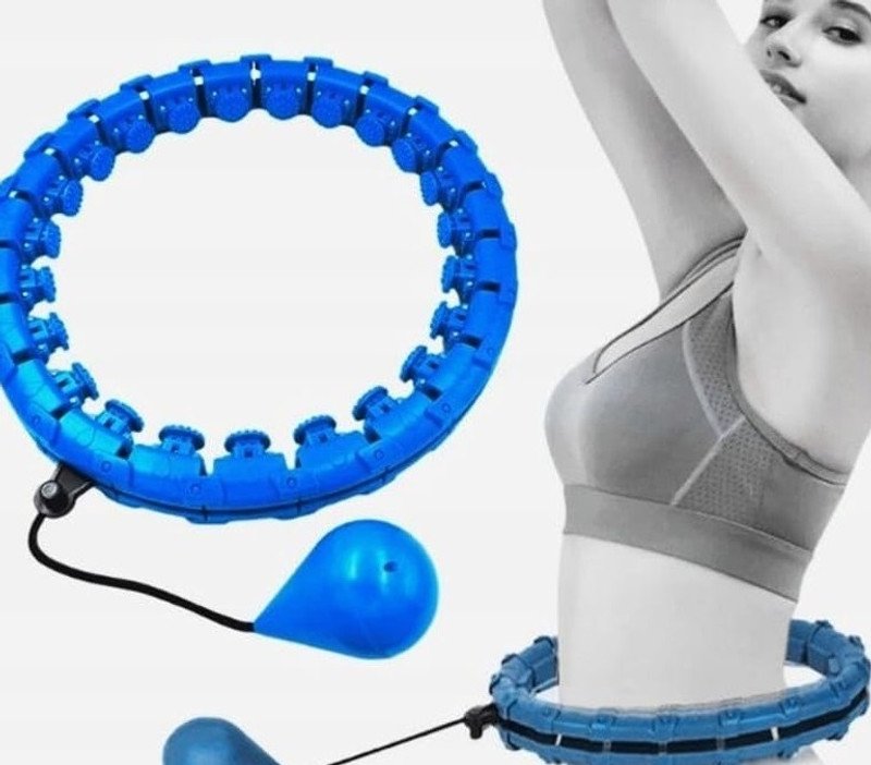 Trishaan Efficient Weight Loss Smart Hoop for Home Cardio Session Hula Hoop(Diameter - 130 cm)