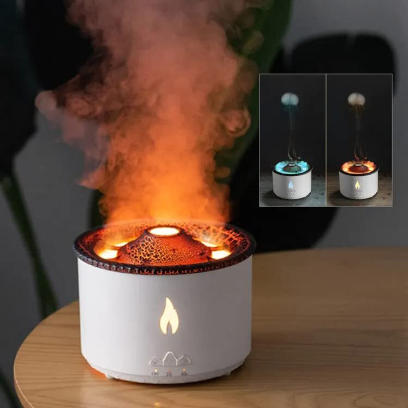 Nurmantras Room volcano mountain flame humidifier Humidifier