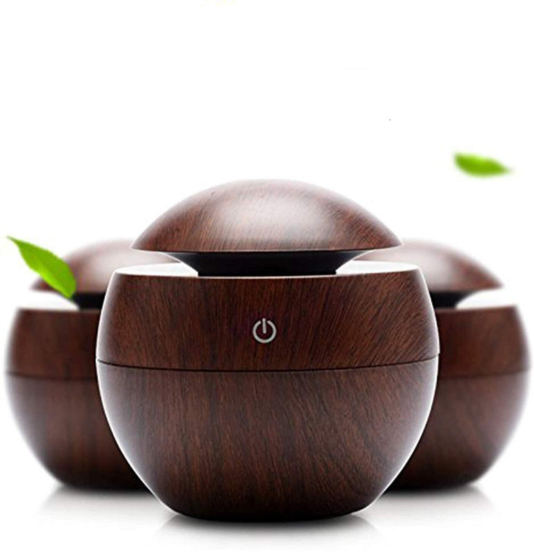 AuraWood Room Wooden Cool Mist Humidifiers Essential Oil Diffuser Air Humidifier with Colourf1 Humidifier