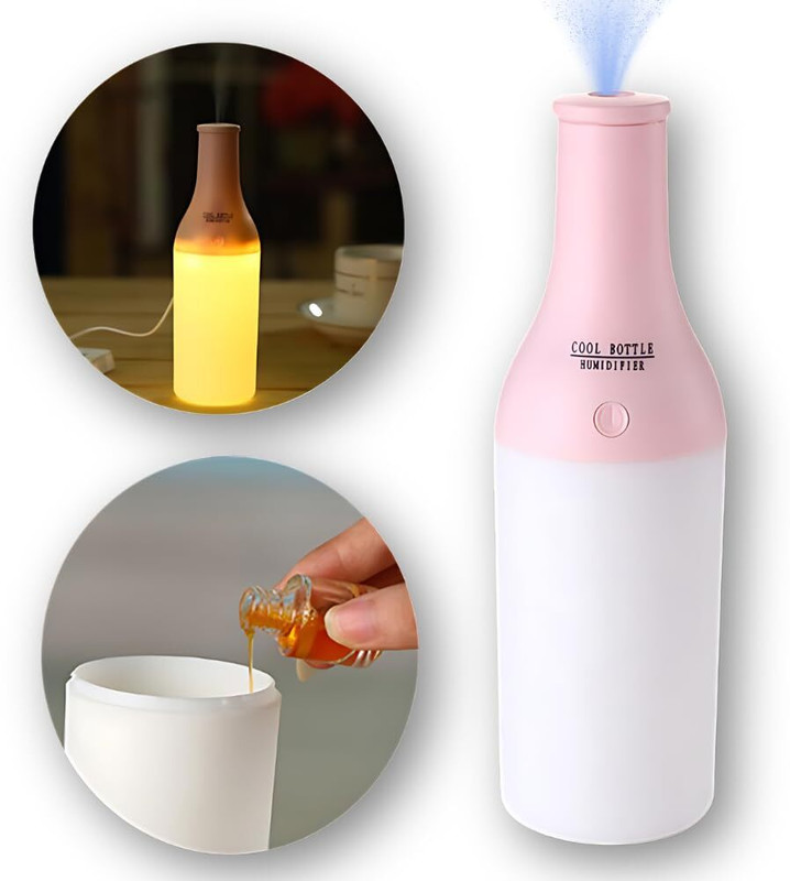 Elevea Room 15 YEARS WARRANTY Mini Humidifier Air Purifier Mist Maker LED Night Lamp Humidifier