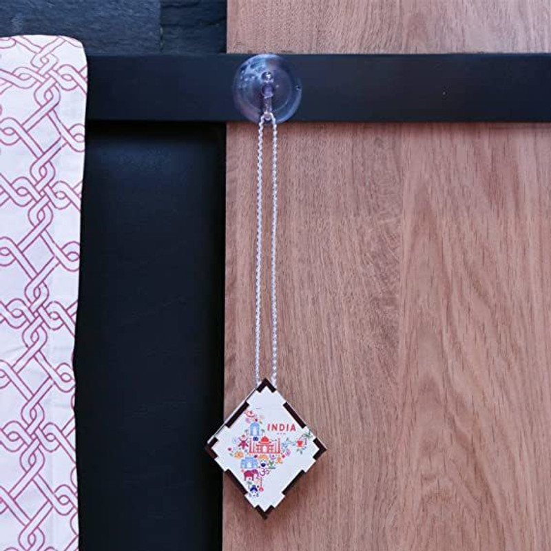 grofly Room Hanging Office Room Air Freshener with Essential Oils Decorative Wooden Diffuser Humidifier