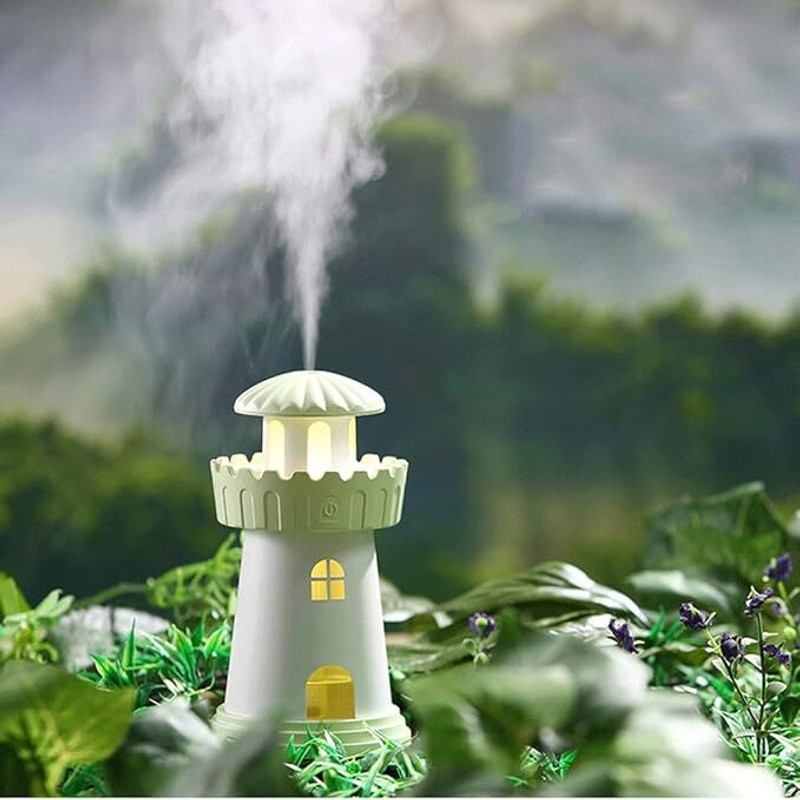 LeyLuko Room Lighthouse-Shaped Aroma Diffuser & Humidifier