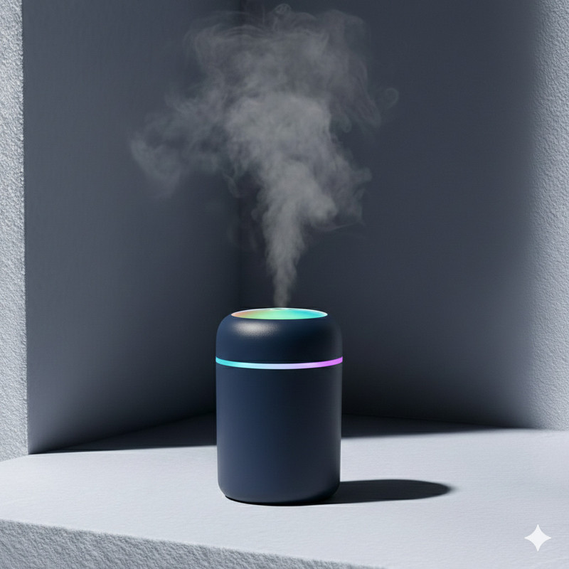 feelsafe Room Colorful Mini USB Humidifier ,Auto Shut-Off & 2 Spray Modes Humidifier