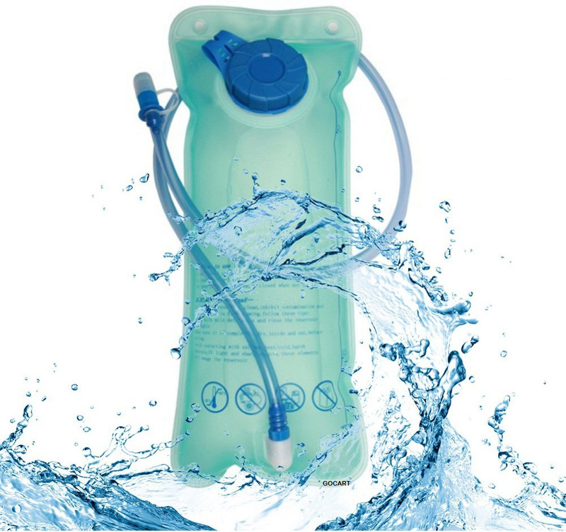 GOCART 2l TPU Water Leak-Proof Mouth Water Reservoir For Hydration Pack For Camping Hydration Pack