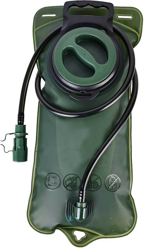 GOCART 2L Leak-Proof Hydration Water Bladder With Pipe For Trekking, Hiking & Cycling Hydration Pack