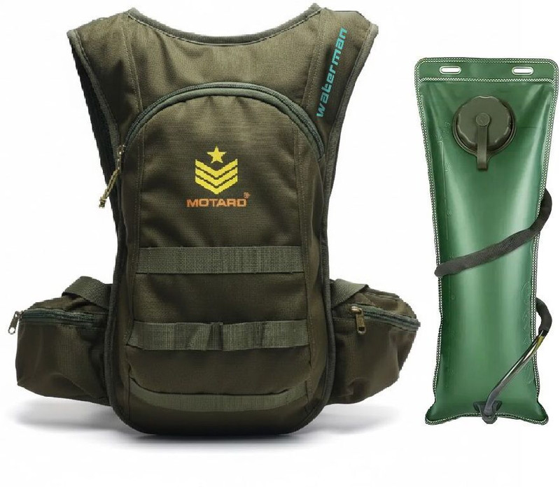 Motard Waterman H20 Hydration Tactical Backpack Olive Green without Hydration Pack
