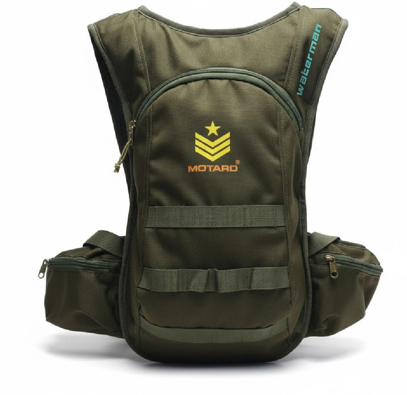 Motard Waterman H20 Hydration Tactical Backpack Olive Green without Hydration Pack