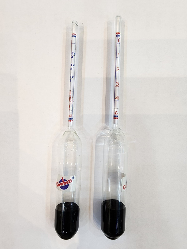 LABeQ Exports LABeQ Lactometer for Purity of Milk Range 0-40 (Pack of 2) Hydrometer