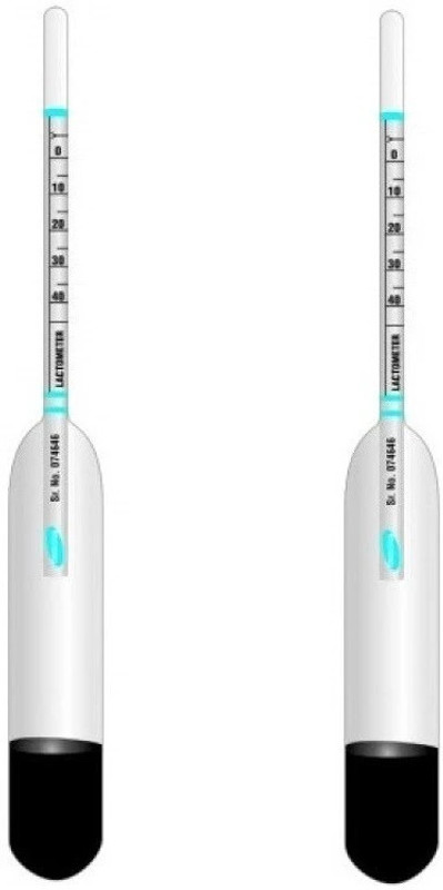 GoodsBazaar Milk Purity Tester Meter Glass Lactometer Check Water In Milk At Home (2 Pack) Hydrometer