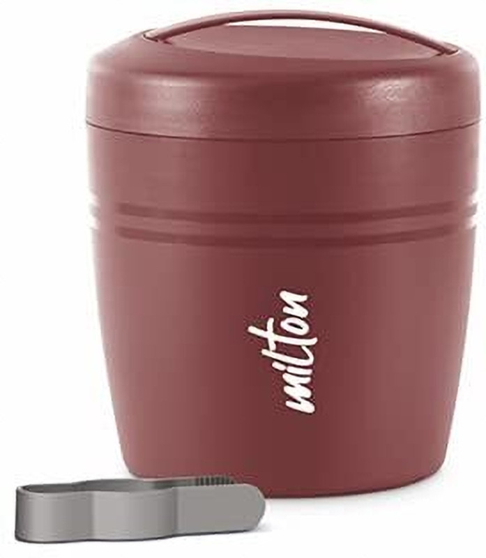 MILTON 1.5 L Plastic Burgundy Ice Bucket(Multicolor)