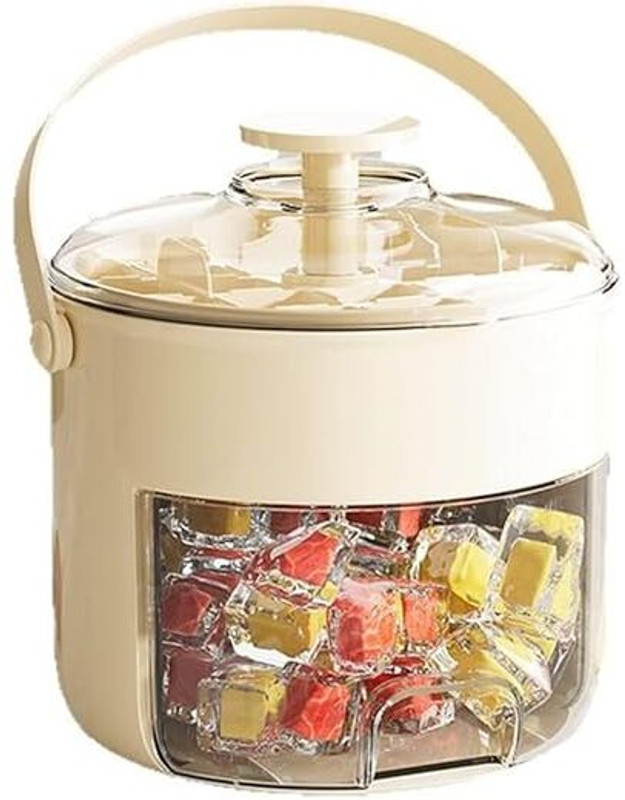 Elektriglow 1 L Silicone AP-106 Ice Bucket(White)