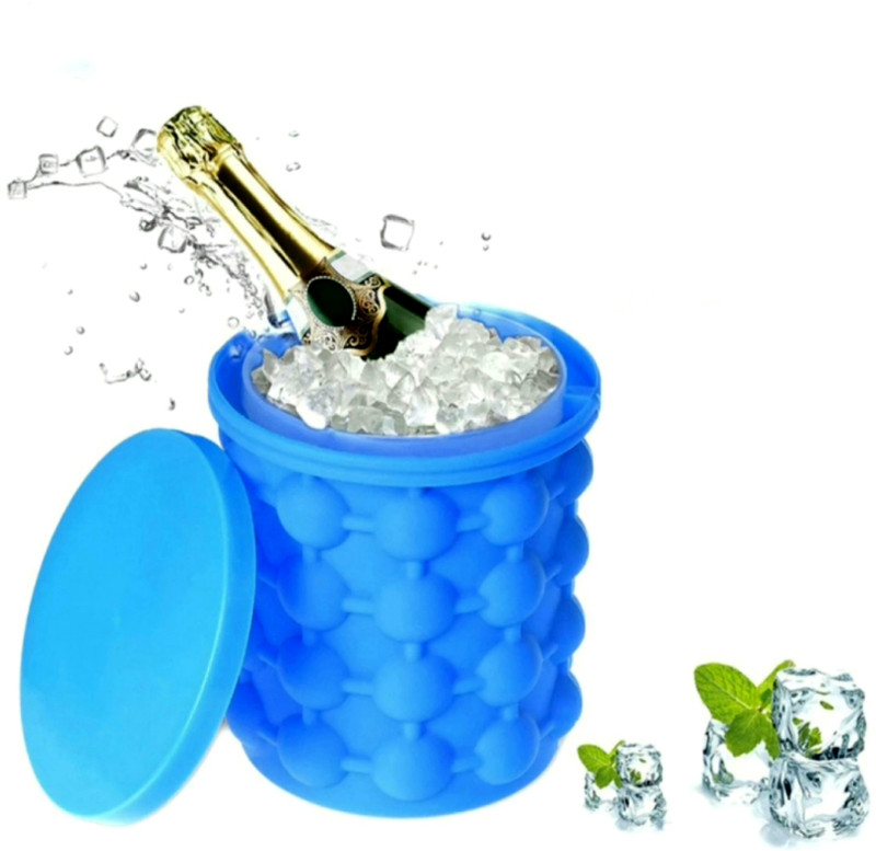 QUNEXA 1 L Silicone ice cube maker Ice Bucket