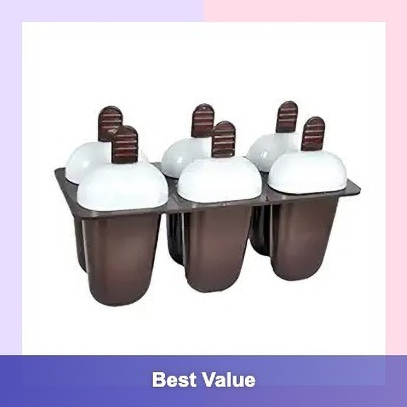 RIMOAL 60 ml Manual Ice Cream Maker(Brown)