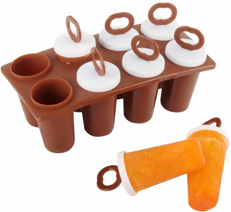 V K Company 100 ml Manual Ice Cream Maker(Brown, White)