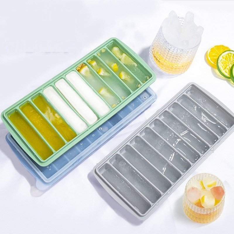 FGG plastic Kitkat Shape Chocolate Mould, Stick Shape ice-Cube Tray for Water Bottle Multicolor Plastic Ice Cube Tray(Pack of1)
