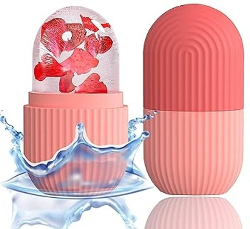 BaaMart Reusable Ice Face Roller for Skin Care, Acne, Puffiness & Dark Circles