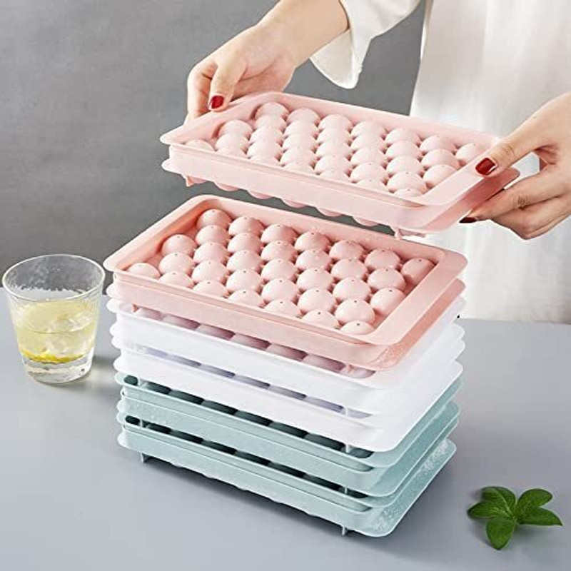 XAMILE Ice Ball Maker Multicolor Plastic Ice Ball Tray(Pack of1)