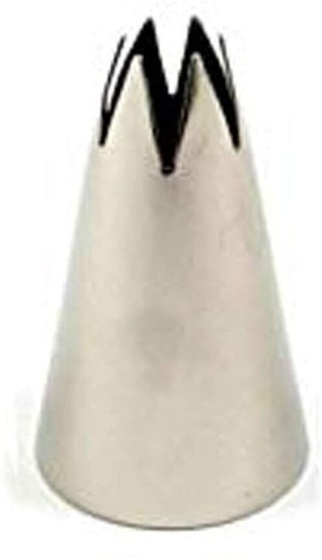 CAKE DECOR Medium Nozzle - No. 234 Small Grass Piping Nozzle For Cake Decoration Stainless Steel Round Icing Nozzle(Grey Pack of 1)