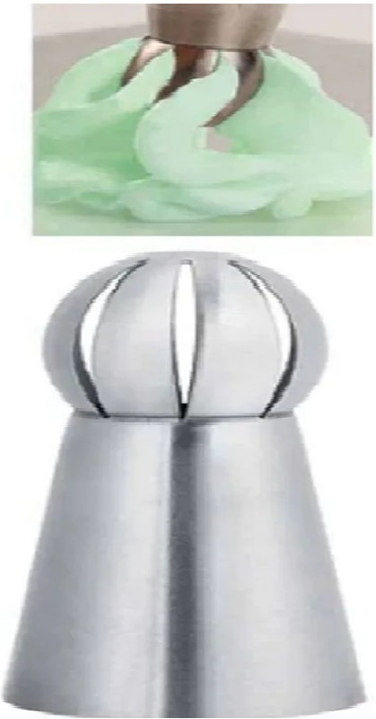 Xila Magic XMBNZ001 Steel Speciality Icing Nozzle(Multicolor Pack of 1)