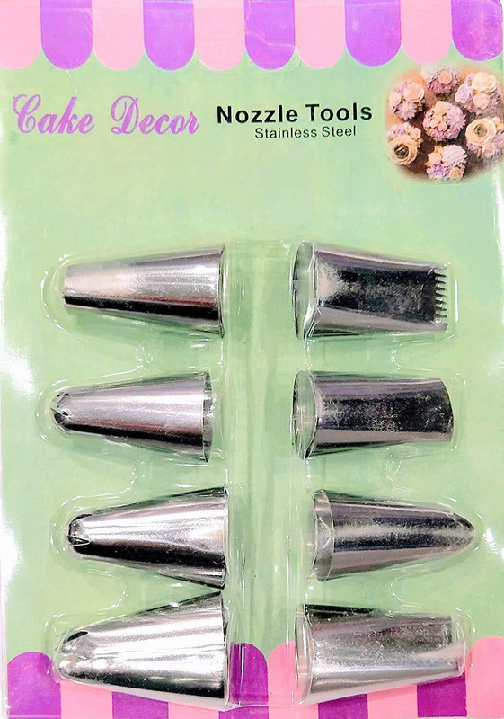 CAKE DECOR SBNO-109. Cookie Press(Pack of 8)