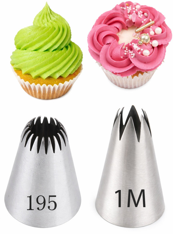JAMBOREE Icing Pen Nozzle Large Size Cake Decorating Icing pen, Stainless Steel Nozzle Stainless Steel Round Icing Nozzle(Steel Pack of 1)