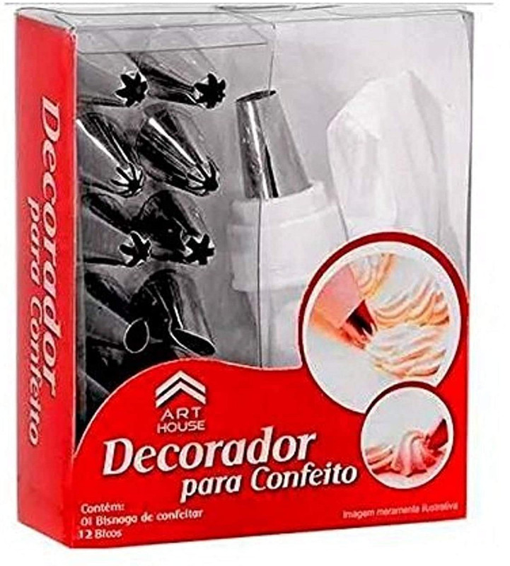 Jai Maa Traders Cake Decoration Icing Set(Set of 12)