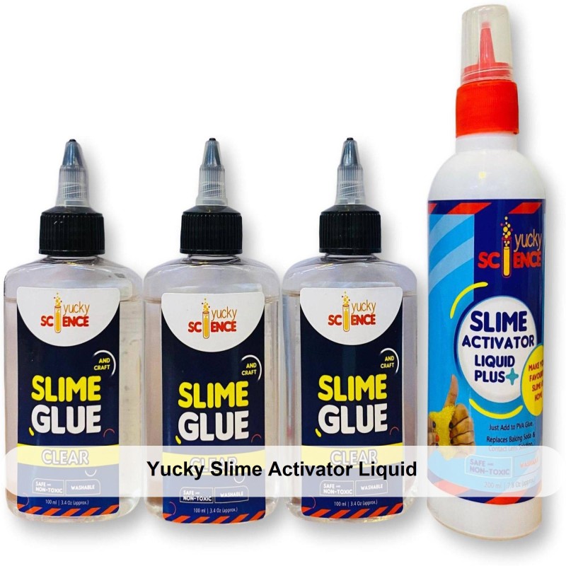 3.4 oz slime glue putty storage