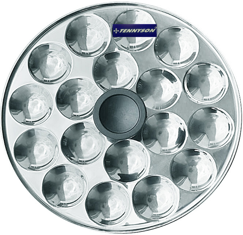 TENNYSON {COOK IN ANY VESSEL}ONE IDLI PLATE WITH 18 MINI IDLIES Induction & Standard Idli Maker(1 Plates , 18 Idlis )