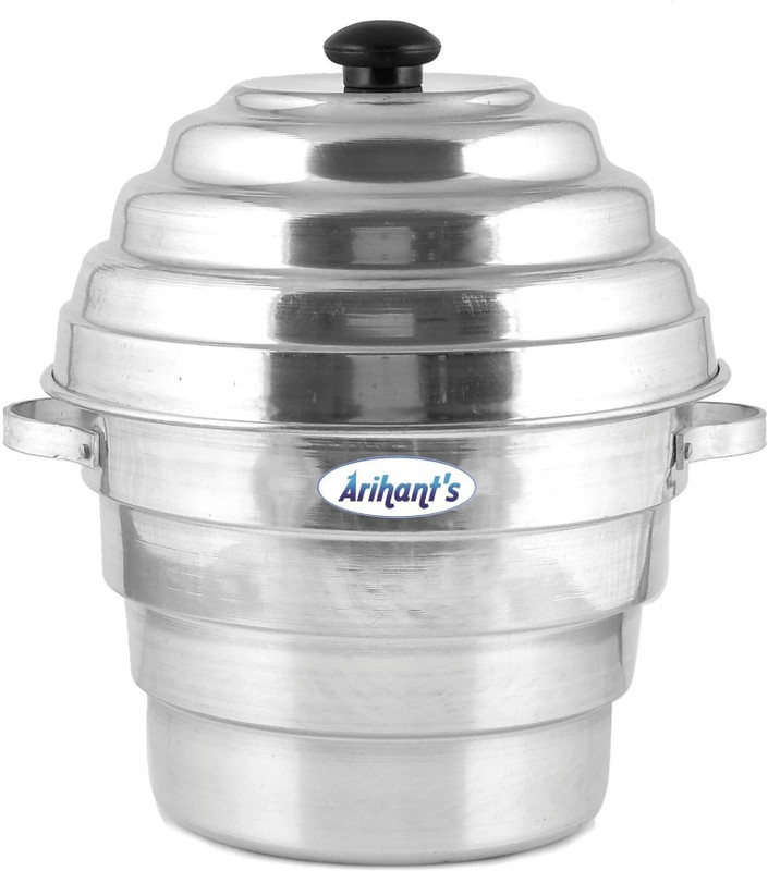 Arihant's (16 Idlis) Aluminium Idli-Dhokla Maker - Idli Cooker | Idli/Dhokla/Momos Maker Standard Idli Maker(4 Plates , 16 Idlis )