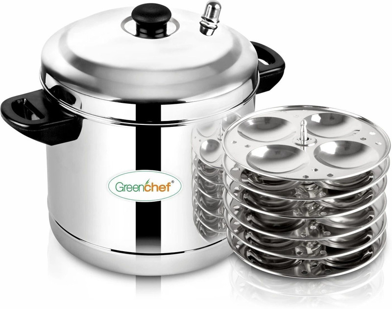 Greenchef Vesta Induction Idli Maker(6 Plates , 24 Idlis )