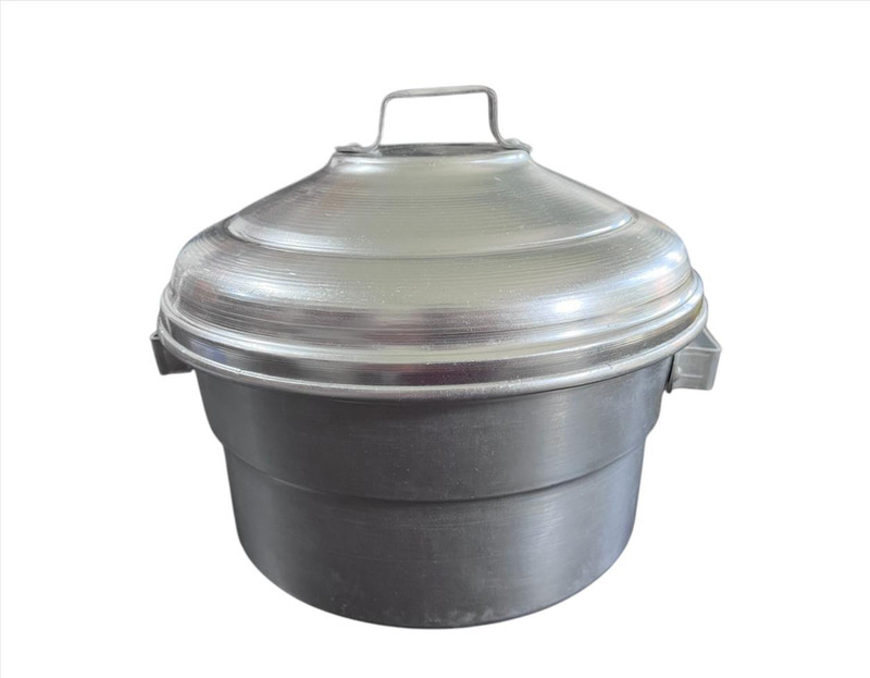 Muthaiyatraders Aluminium Idly / Idiyappam Maker-Steamer-Cooker (Hard-Anodized Aluminum) Induction & Standard Idli Maker(2 Plates , 11 Idlis )
