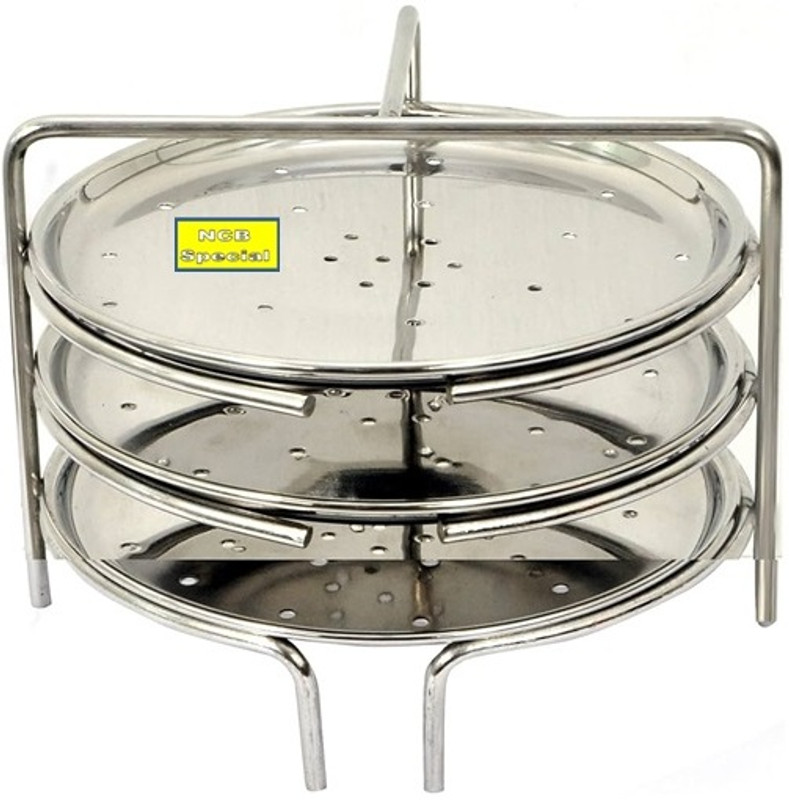 Sambhav 4 Plate Thatte Idli Stand Induction & Standard Idli Maker(4 Plates , 4 Idlis )