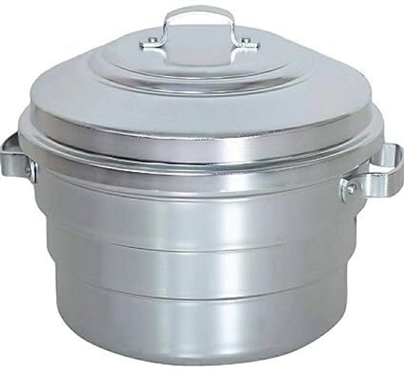 Q8 Twinkle Idiyappam Maker-Steamer-Cooker (Hard-Anodized Aluminum) Induction Idli Maker(3 Plates , 17 Idlis )