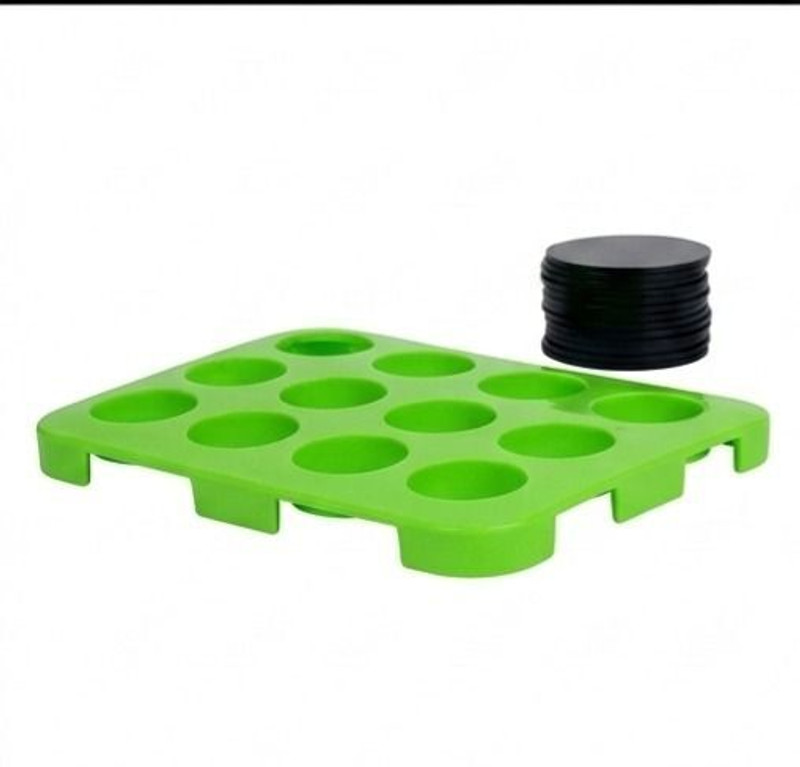 MAKETEN idli maker tray with plate Standard Idli Maker(12 Plates , 12 Idlis )