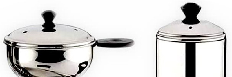 TENNYSON SPIN OUTER LID SMALL Induction & Standard Idli Maker(4 Plates , 16 Idlis )