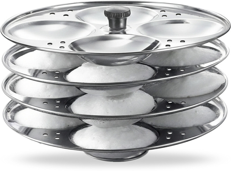 KRB KRB Stainless Steel Multi Kadai Standard Idli Maker(2 Plates , 14 Idlis )