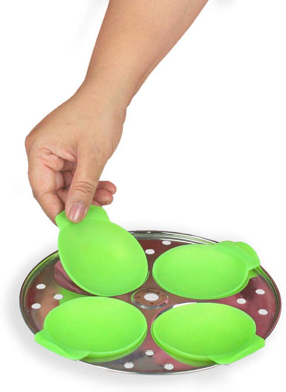 ESSPY 8 Pc Silicone Idli Tray, Idly Maker, Idli Liners, Multipurpose, Perfect Round Standard Idli Maker(0 Plates , 8 Idlis )
