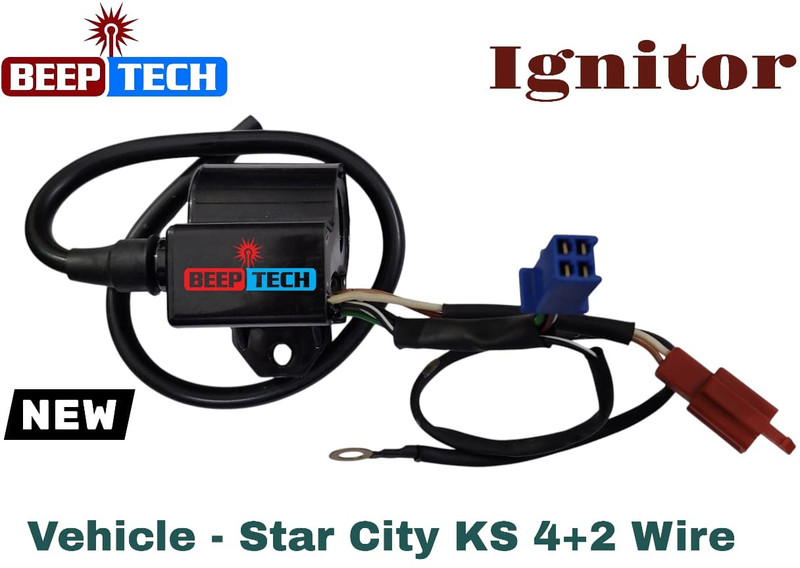 BEEPTECH Ignitor Coil Star City KS 4+2 Wires Ignition Coil Bracket
