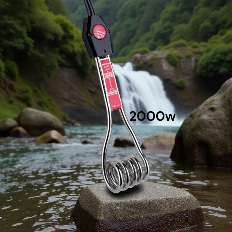EMMKITZ 1000w Shockproof Technology Electric Water Heater Immersion Rod 1000 W Shock Proof Immersion Heater Rod(Water)