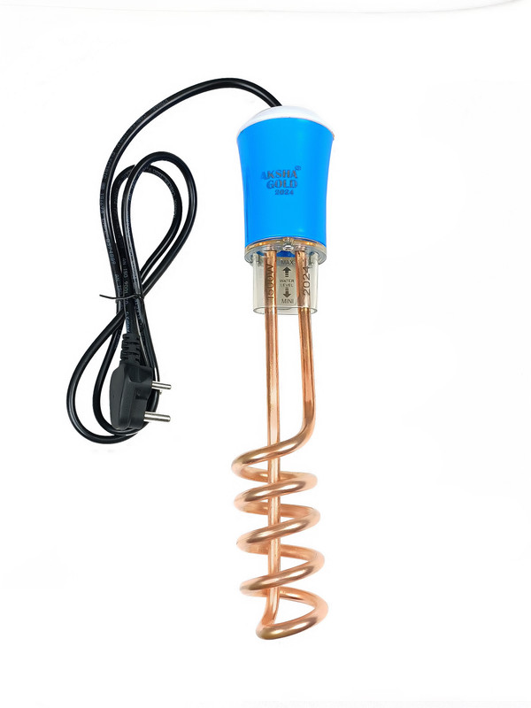 Aksha Gold Shock Proof Water hot machine / Heater Rod / Heater rod water / Immersions rod 1500 W Shock Proof Immersion Heater Rod(Stainless steel)