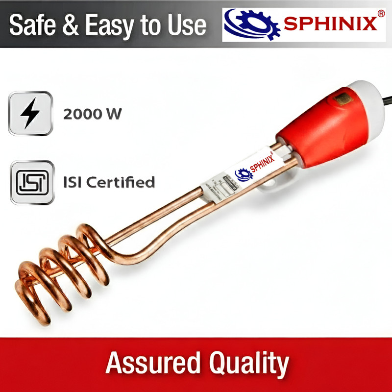 UGC Submersible NIH 430-05 2000 W Shock Proof Immersion Heater Rod(Water)