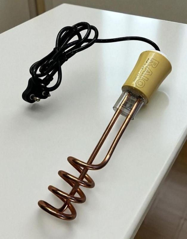 Raio Heavy Material 100% Shock proof Immersion Heater Rod 1500 W Shock Proof Immersion Heater Rod(Water, 2 years warranty)