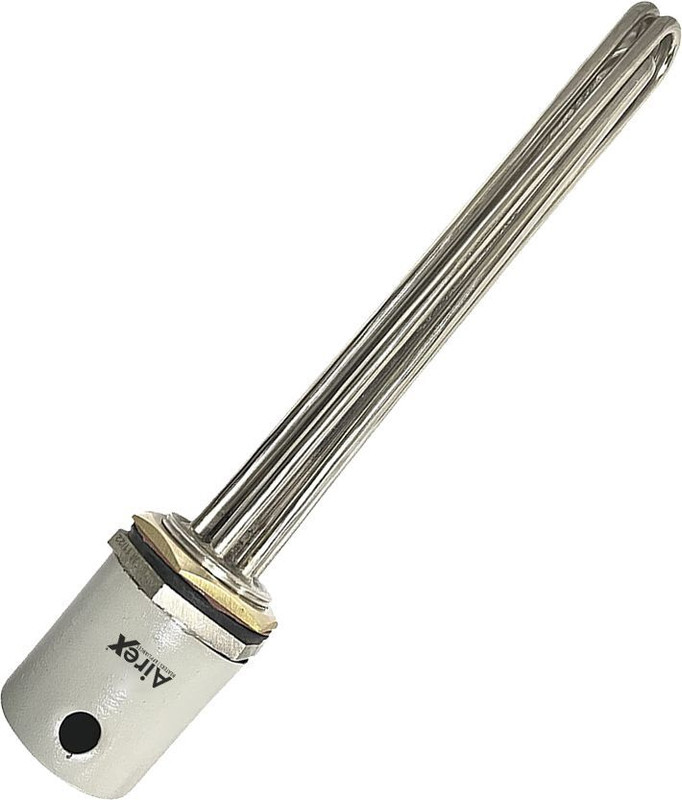 Airex 9000W Stainless Steel 2"Inch BSP Industrial Triple Pipe Water Boiler Heater 9000 W Immersion Heater Rod(Water Heating Element)