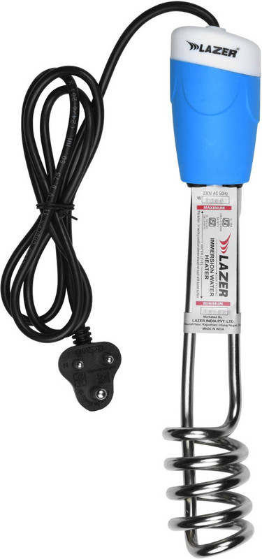 LAZAR Aquas Therm dx Safest Waterproof 1500 W Shock Proof Immersion Heater Rod(water)
