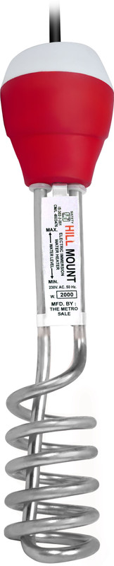 Wrixty ISI Mark shock-proof & water-proof HME02 Brass-IR17 2000 W Shock Proof Immersion Heater Rod(WATER)