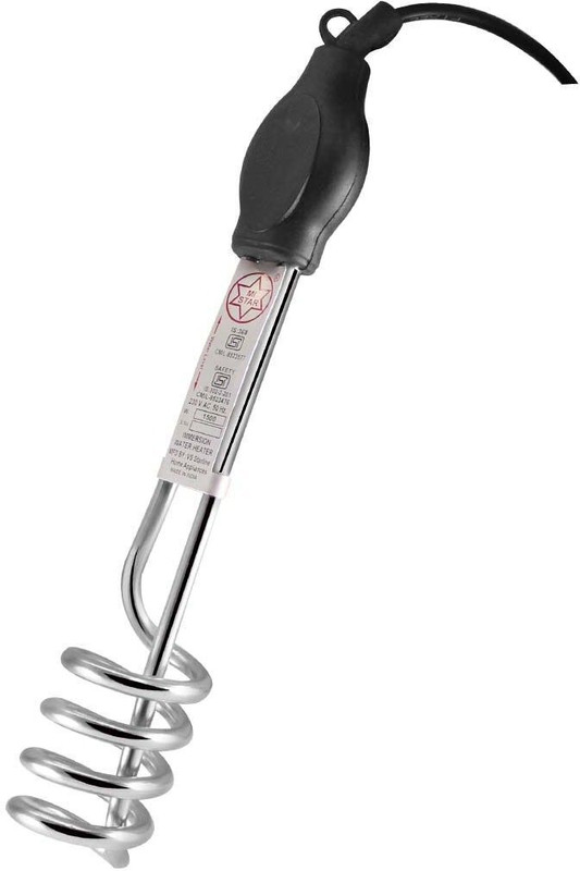 mi star GOLD 1500 RB03 1500 W Shock Proof Immersion Heater Rod(water)