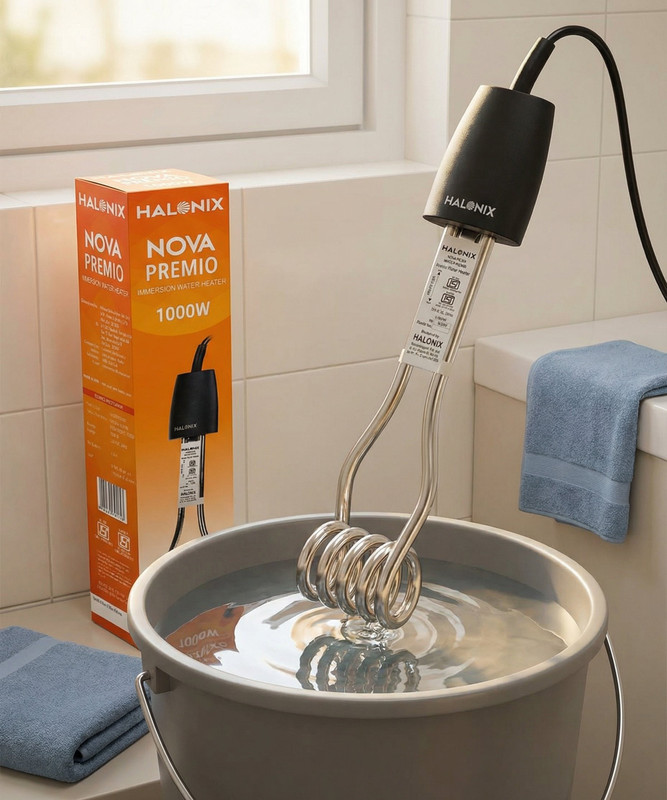 HALONIX Premio 1000W Immersion Rod 1000 W Immersion Heater Rod(Water)
