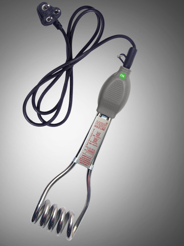 hecgoldline 1500WATT, WATER FROOF , SHOCK FROOF FOR USE, (WATER) 100% 1500 W Shock Proof Immersion Heater Rod(Water)