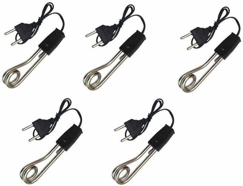SEER Mini Immersion Rod Coffee Rod Pack Of 5 250 W Shock Proof Immersion Heater Rod(Water, Tea, Coffee)