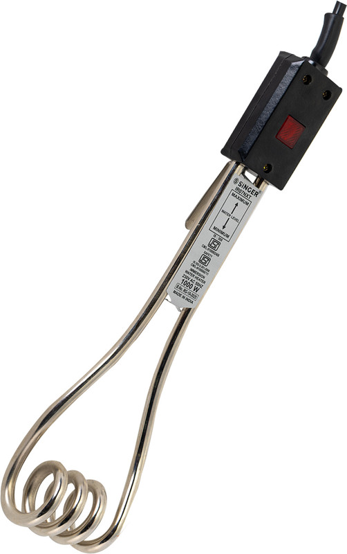 SINGER IR07 NXT 1000 W Shock Proof Immersion Heater Rod(Water Heater)